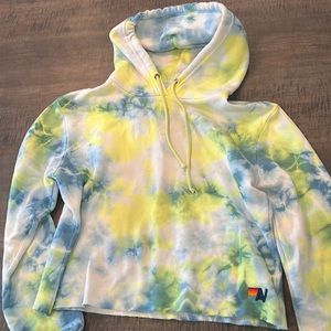 Cropped womens aviator nation sweatshirt. Size M